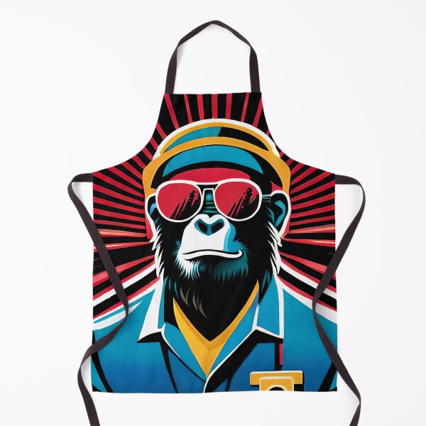 Item preview, RETRO Monkey designed and sold by Evolved Ape.