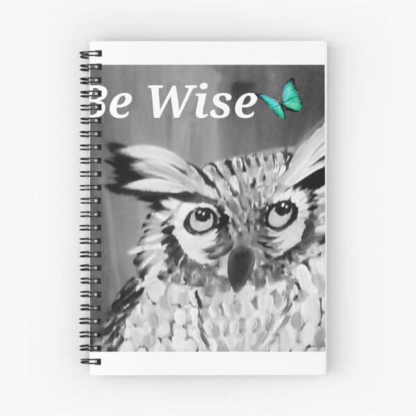 Item preview, Be wise designed and sold by Bevhughesart.