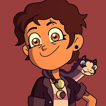 Artwork thumbnail, Luz Noceda and Stringbean | The Owl House by artnchfck