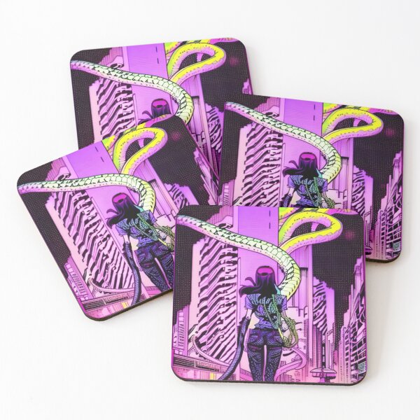 Item preview, Snakes In Cyberpunk Universe designed and sold by KalipsoArt.
