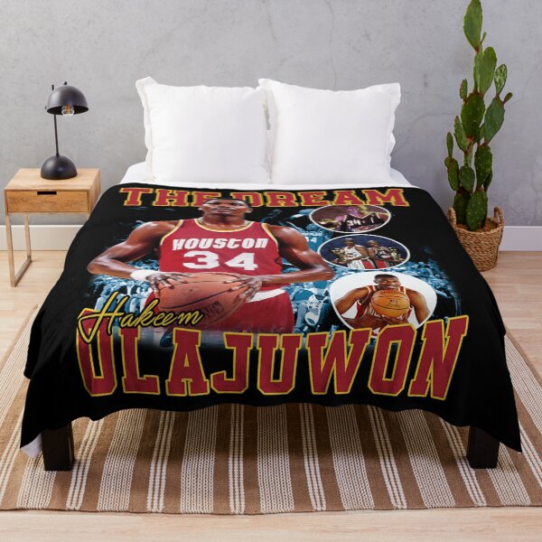 Item preview, Hakeem Olajuwon Basketball Signature Vintage Retro 80s 90s Rap Style Perfect Gift For Basketball Lovers designed and sold by TrendyNatalia.