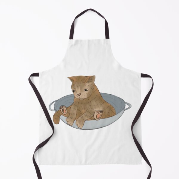 Item preview, Cat sitting in soup pot designed and sold by Fairyydrawss.