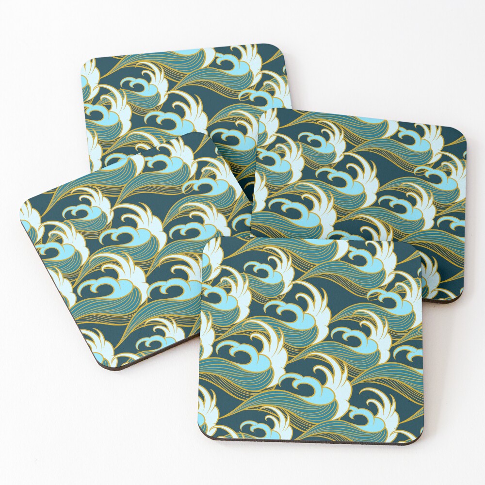 Item preview, Coasters (Set of 4) designed and sold by OneCreativeArt.