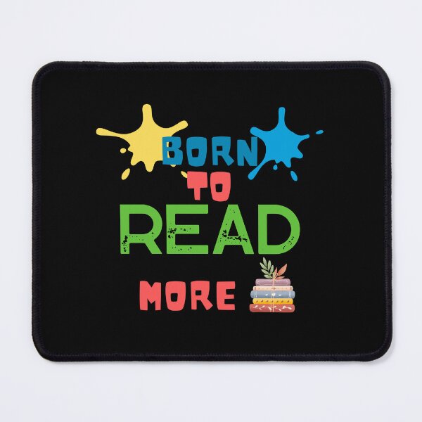 Item preview, Born to Read more designed and sold by Azrou shop.