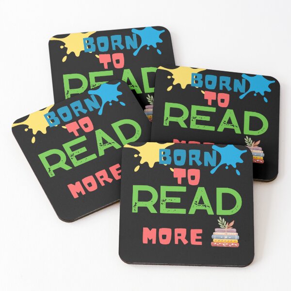 Item preview, Born to Read more designed and sold by Azrou shop.