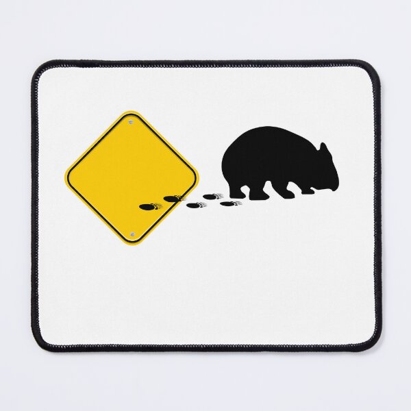 Item preview, Wombat, break out! traffic sign designed and sold by andiB.