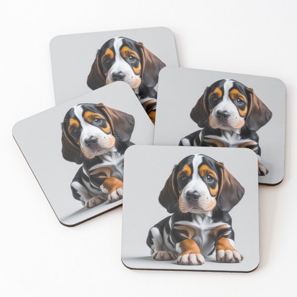 Item preview, Cute Animal Sticker - Dog Lover! Bassett Hound designed and sold by ROBIN MACGREGOR.