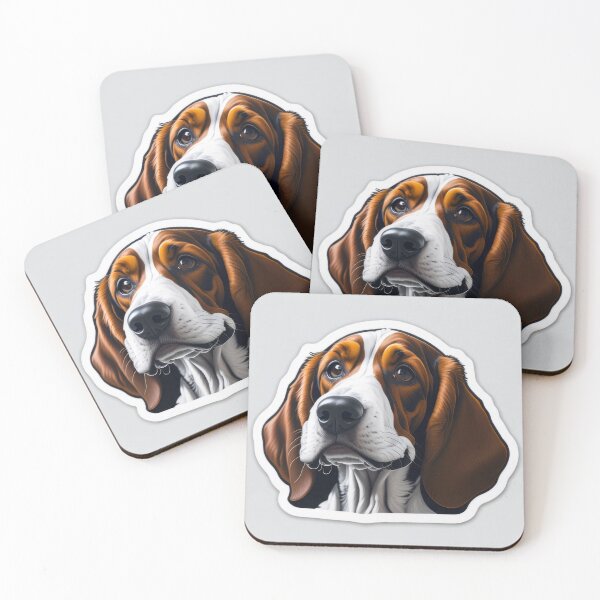 Item preview, Cute Animal Sticker - Dog Lover! Bassett Hound designed and sold by ROBIN MACGREGOR.