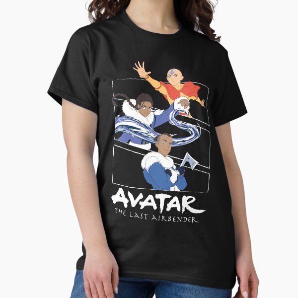 Vista previa del artículo con la obra «Paneles de Avatar: The Last Airbender Group», diseñado y vendido por FifthSun.