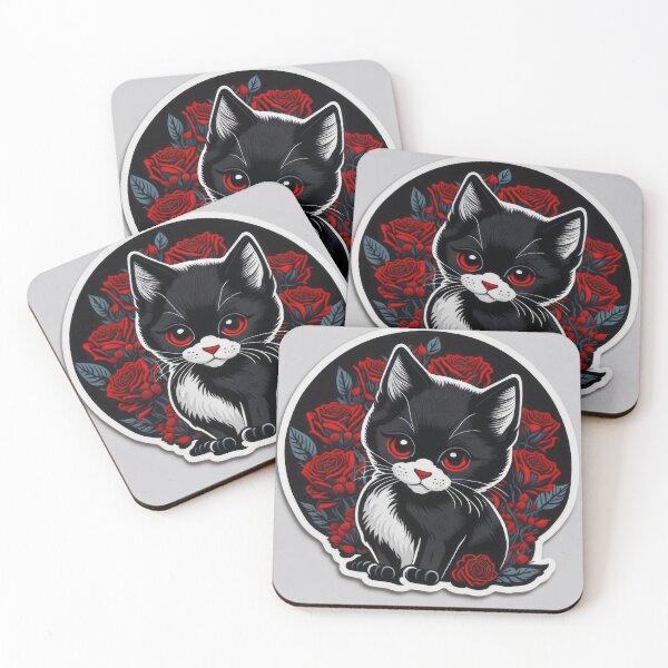 Item preview, Cute Animal Sticker - Cat Lover! Kittens in love! designed and sold by ROBIN MACGREGOR.