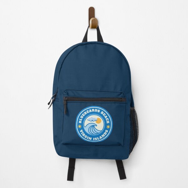Item preview, Bluebeard's Beach St Thomas Virgin Islands - Summer Destination Vintage Logo designed and sold by Vintage-TM.