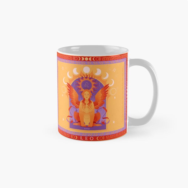 Aperçu de l'œuvre Lion - Série d'astrologie grecque antique créée et vendue par flaroh.