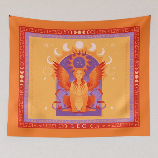 Item preview, Leo - Ancient Greek Astrology Series designed and sold by flaroh.