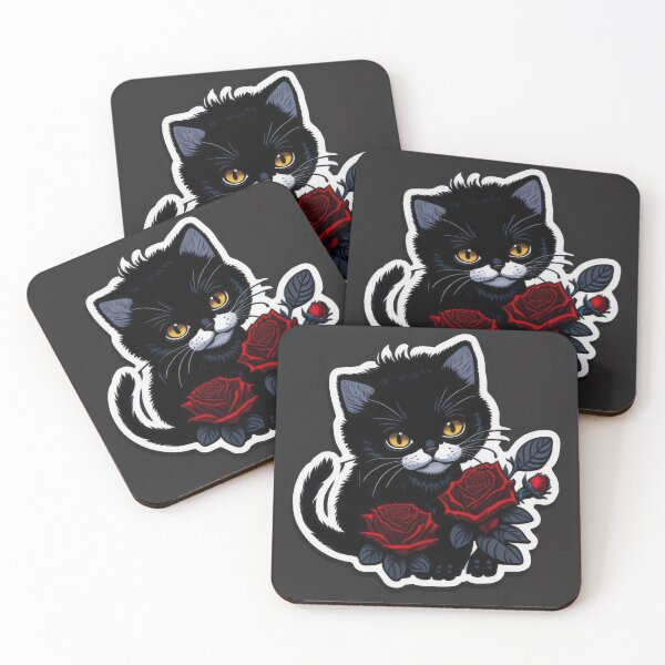 Item preview, Cute Animal Sticker - Cat Lover! Kittens in love! designed and sold by ROBIN MACGREGOR.