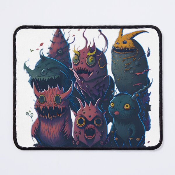 Item preview, cute scary little monsters designed and sold by Nick Koning.