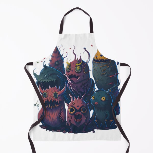 Item preview, cute scary little monsters designed and sold by Nick Koning.