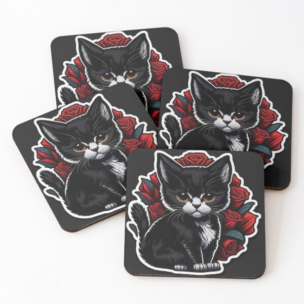 Item preview, Cute Animal Sticker - Cat Lover! Kittens in love! designed and sold by ROBIN MACGREGOR.