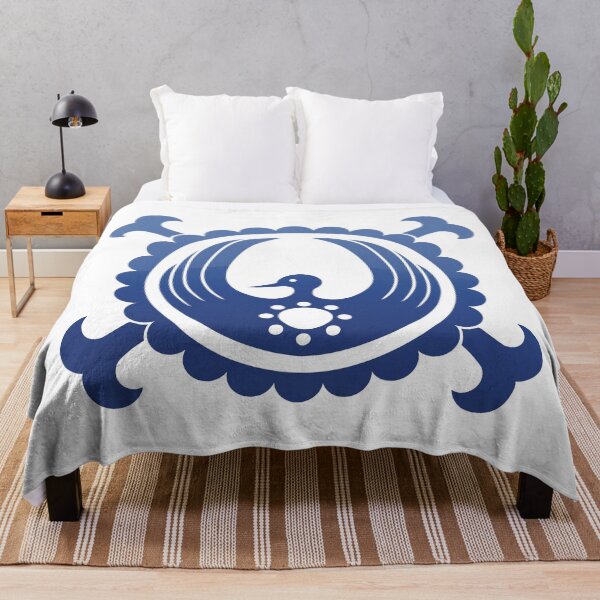 Item preview, Kozuki Clan Symbol Blue Gradient designed and sold by HeySpiritAnimal.