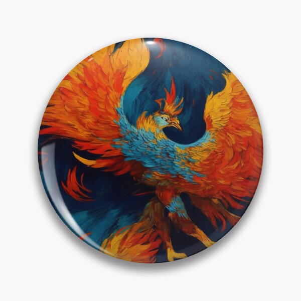 Item preview, Fiery Phoenix Rising From The Ashes designed and sold by allhistory.