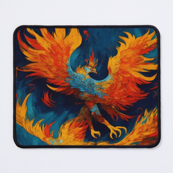 Item preview, Fiery Phoenix Rising From The Ashes designed and sold by allhistory.