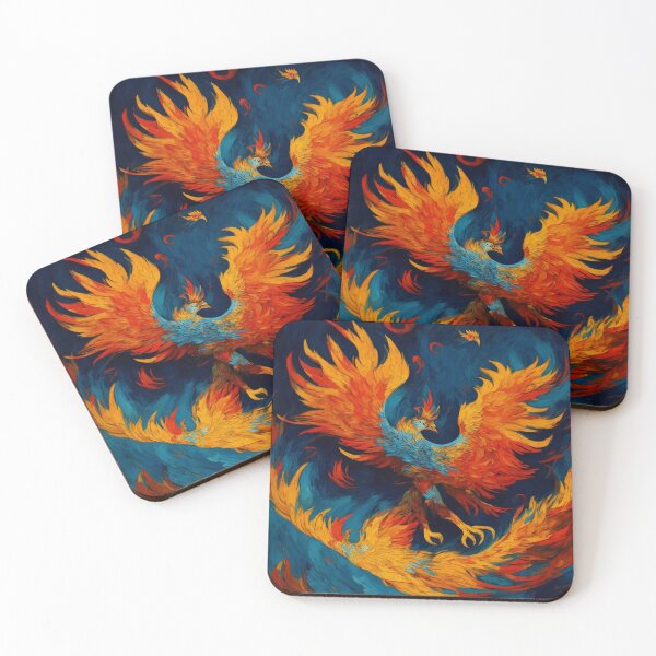 Item preview, Fiery Phoenix Rising From The Ashes designed and sold by allhistory.