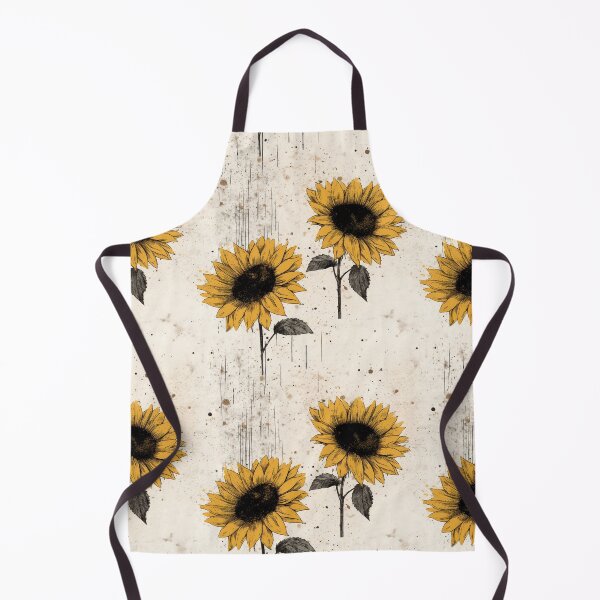 Item preview, Grungy Sunflower Pattern designed and sold by TrashPanda-13.