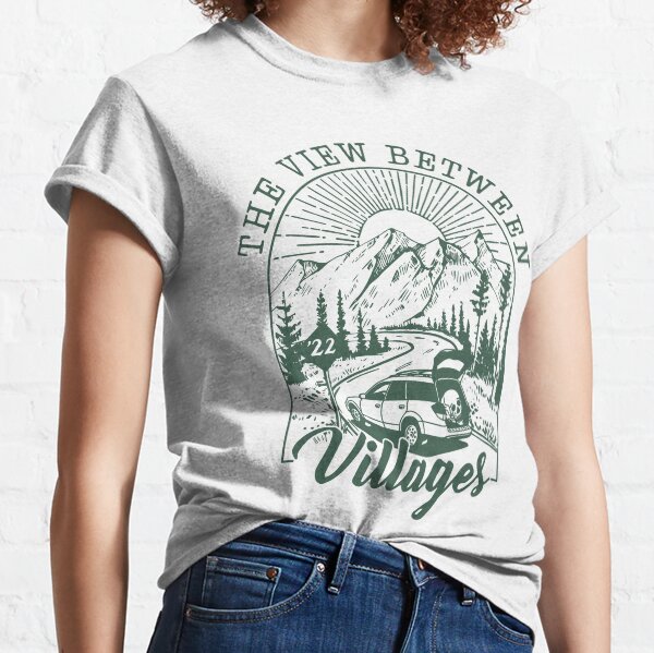 The View Between Villages - Vintage Stick Season Summer Tour 2023 Classic T-Shirt