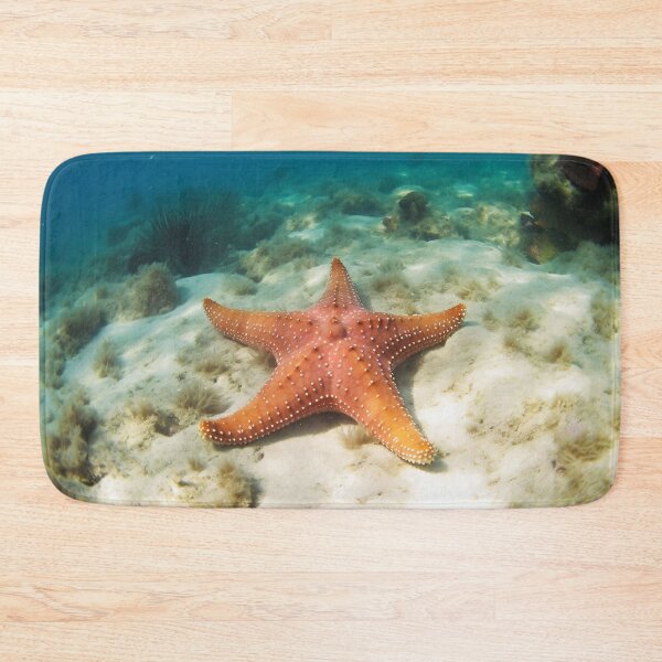 Item preview, Starfish Beneath Blue Waves designed and sold by Fragpop.