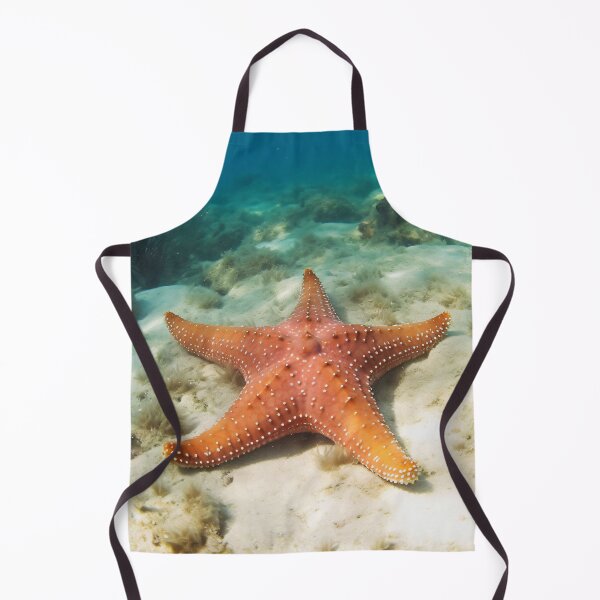 Item preview, Starfish Beneath Blue Waves designed and sold by Fragpop.