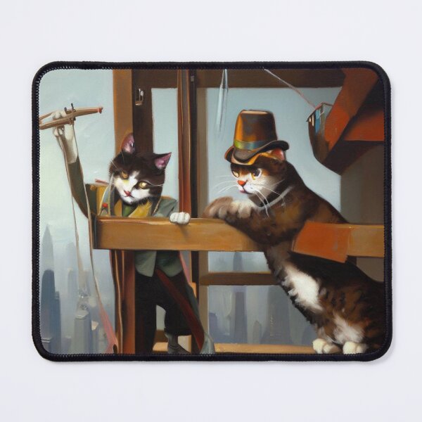 Item preview, Cats High Steel Working designed and sold by CrankyOldDude.