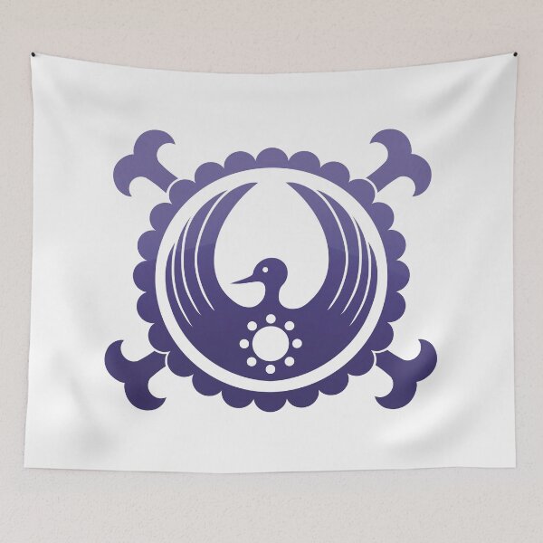 Item preview, Kozuki Clan Symbol Purple Gradient designed and sold by HeySpiritAnimal.