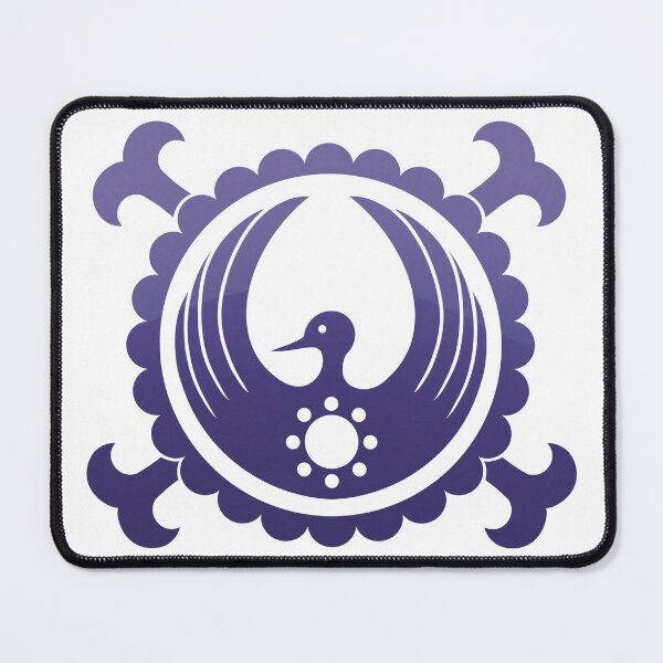 Item preview, Kozuki Clan Symbol Purple Gradient designed and sold by HeySpiritAnimal.
