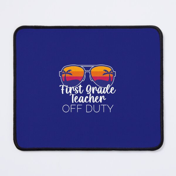 Item preview, 1st Grade Teacher Off Duty Sunglasses Beach Sunset designed and sold by cumazivydf96.