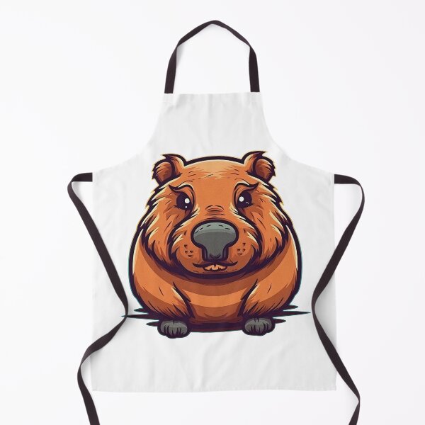 Item preview, Fluffy cute capybara designed and sold by KristinaNEL.