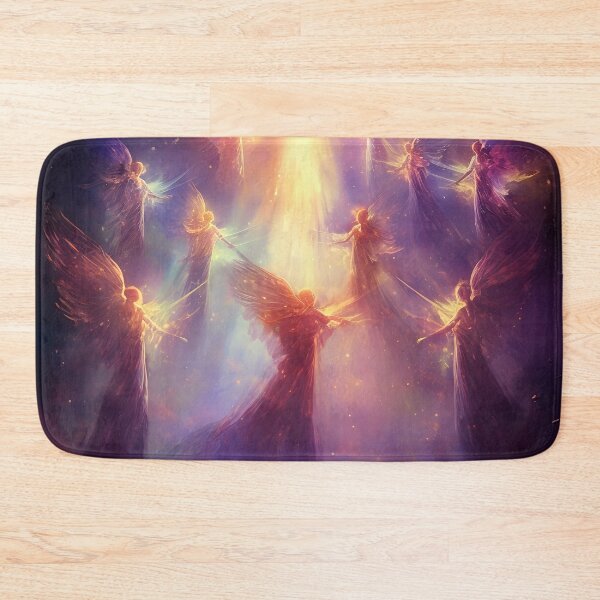 Item preview, Angel glowing beings designed and sold by Red Witch Art.