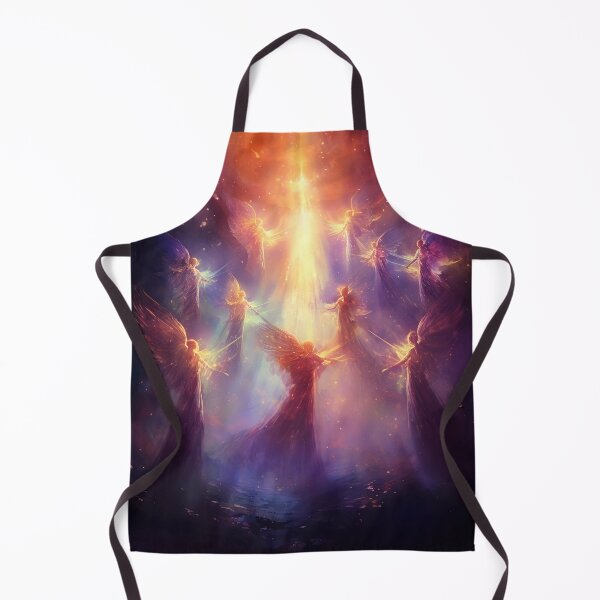Item preview, Angel glowing beings designed and sold by Red Witch Art.