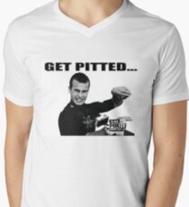 Camiseta para hombre de cuello en v Picarse