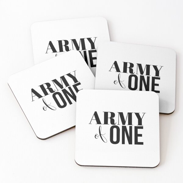 Item preview, Army of One designed and sold by ElizabethasTiff.