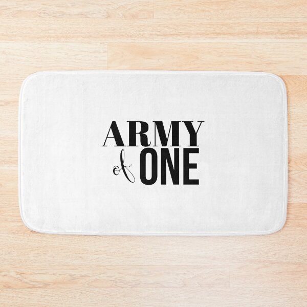 Item preview, Army of One designed and sold by ElizabethasTiff.