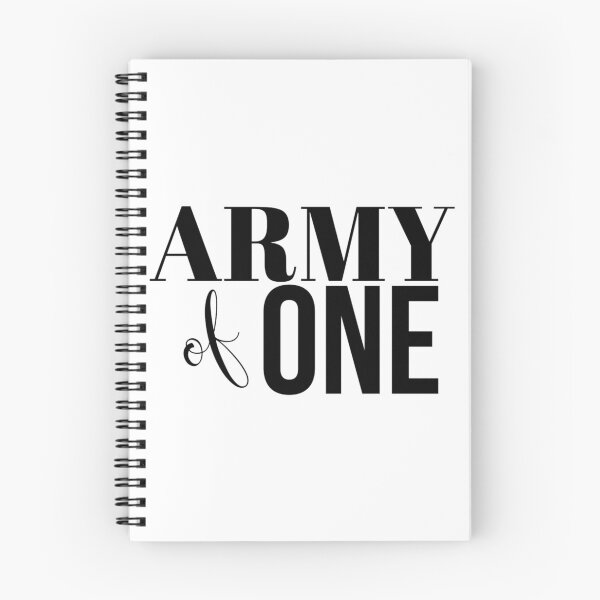 Item preview, Army of One designed and sold by ElizabethasTiff.