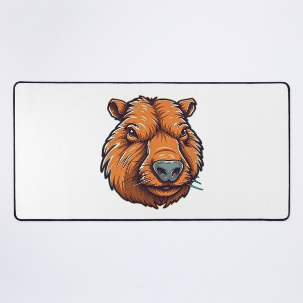 Item preview, Concentrated capybara head designed and sold by KristinaNEL.