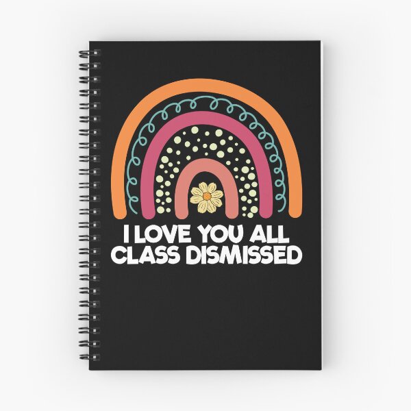 Item preview, I Love You All Class Dismissed Teacher Last Day Of School Gear designed and sold by DynamicDesign.