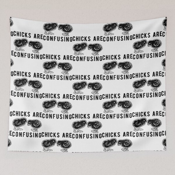 Item preview, Chicks Are Confusing,Farm Owners Gift,Funny Cock,Funny Pick Up Line designed and sold by ElizabethasTiff.