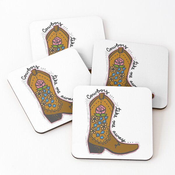 Item preview, Chicks Cowboy Boot Quote designed and sold by ElizabethasTiff.