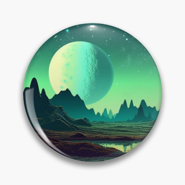 Item preview, Otherworldly landscape designed and sold by Avirona.
