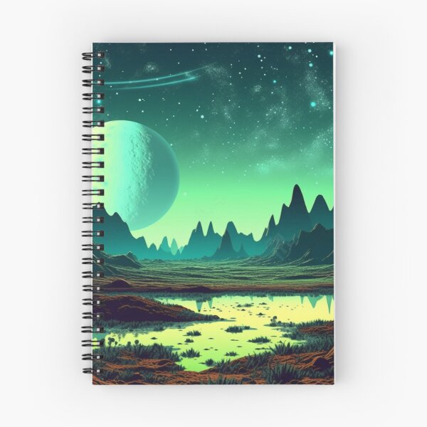 Item preview, Otherworldly landscape designed and sold by Avirona.