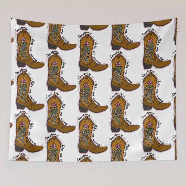 Item preview, Chicks Cowboy Boot Quote designed and sold by ElizabethasTiff.
