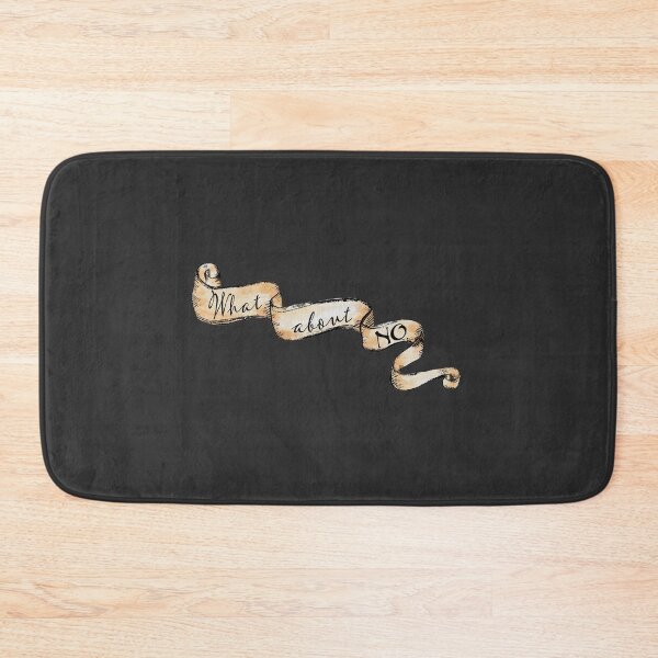 Item preview, What about NO! on an ancient flag, handdrawn tattoo style designed and sold by andiB.