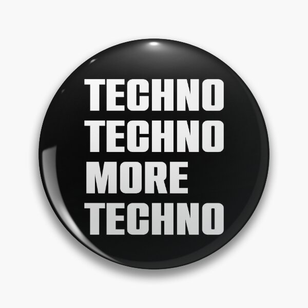 Item preview, TECHNO TECHNO MORE TECHNO #1 designed and sold by RICK-TURNER.