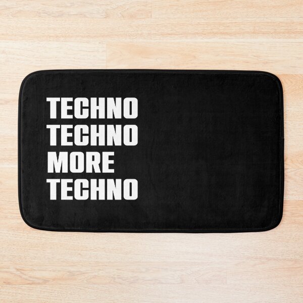 Item preview, TECHNO TECHNO MORE TECHNO #1 designed and sold by RICK-TURNER.
